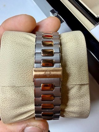 Reloj Suizo  de Lujo Azul y Dorado