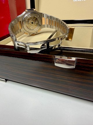 Reloj Suizo  de Lujo Azul y Dorado