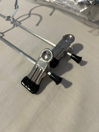 Perchas de pinza metálicas (pack)