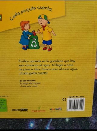 Caillou Cada gotita cuenta