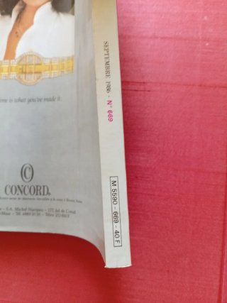 RARO VOGUE PARIS SETTEMBRE 1986 (N.669) - MINT/DEA