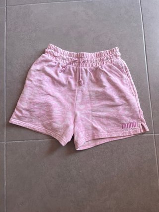 Pantalón corto Puma mujer rosa Talla S