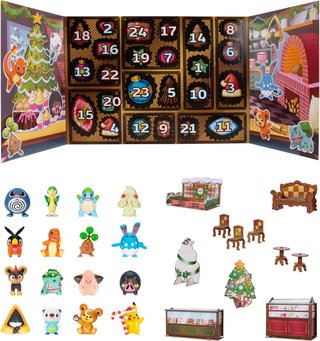 CALENDARIO NAVIDEÑO POKEMON OFICIAL 2025