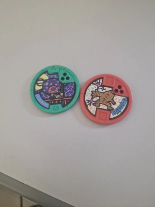 Lote 2 Medallas Yo-kai Watch