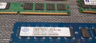 Lote Memorias RAM diferentes marcas y velocidades