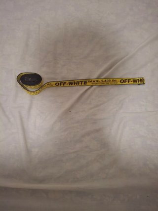 Cinturón Off-White Amarillo