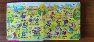 Libro Infantil El campamento "Mira por la ventana"