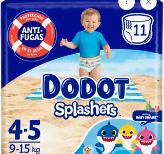 5 paquetes Dodot Splashers Talla 4-5