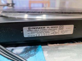 Tocadiscos Pioneer japonés