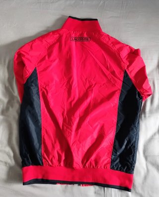 Chaqueta deportiva Lacoste Live Roja