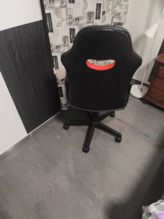 Silla Gaming Negra y Roja