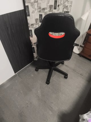 Silla Gaming Negra y Roja