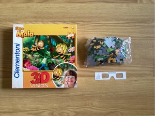 Puzzle Clementoni La Abeja Maya 3D Vision 100 piez