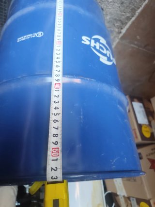 Bidón FUCHS vacío azul