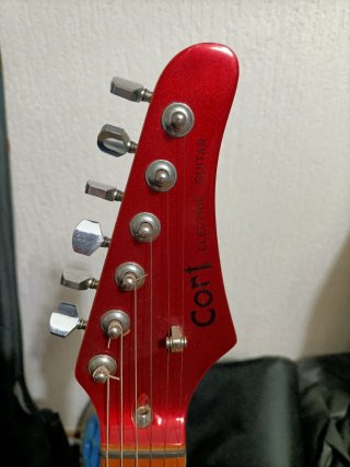 Guitarra Eléctrica Roja