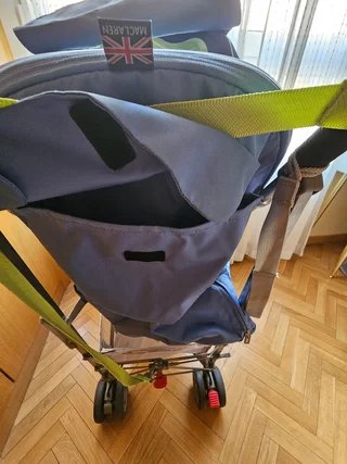Silla de paseo Maclaren + protector lluvia