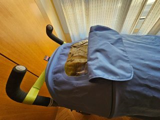 Silla de paseo Maclaren + protector lluvia