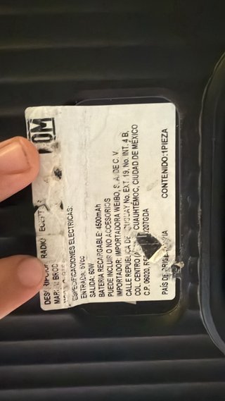 Altavoz Bluetooth Brodu BTS-2109 con Micrófono