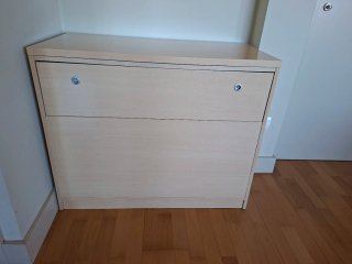 Baúl arcón cabecero para cama nido