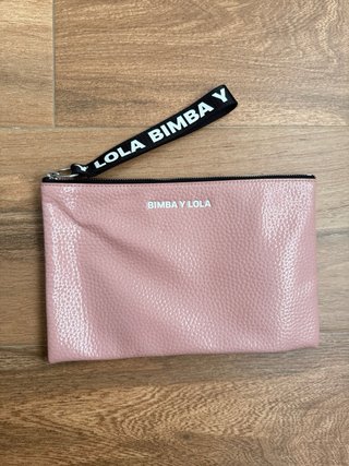 Bolso de mano Bimba y Lola rosa