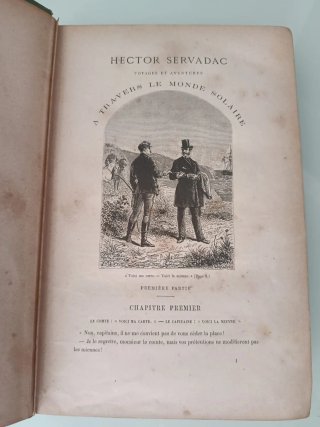 HÉCTOR SERVADAC 1877 JULIO VERNE  Primera edición