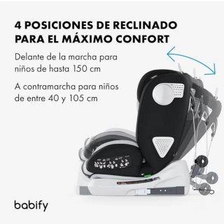 Silla de Coche Giratoria Babify Onboard Isofix