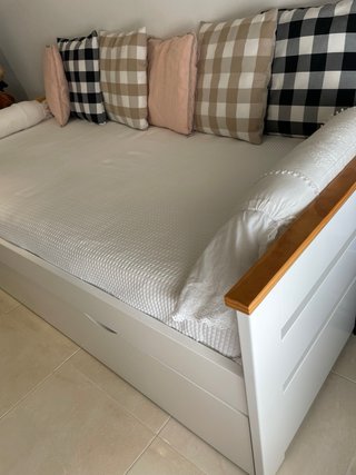 Cama nido 90cm (2 camas) madera