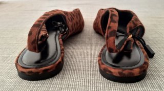 Bailarinas destalonadas estampado leopardo