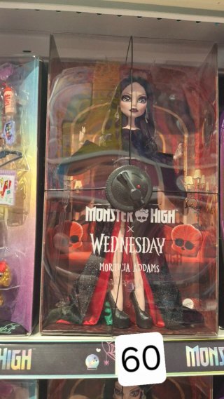 Monster High x Wednesday Morticia Addams