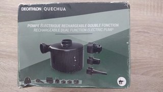 Inflador Eléctrico Recargable Doble Función