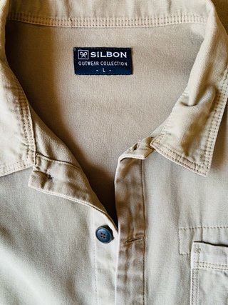 SAHARIANA  SOBRECAMISA CHAQUETA SILBON