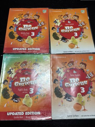 Libros 3 de primaria colegio Karol wojtyla