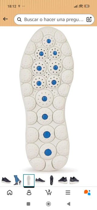 Zapatillas Geox Mujer Azul Talla 41 UN SOLO USO