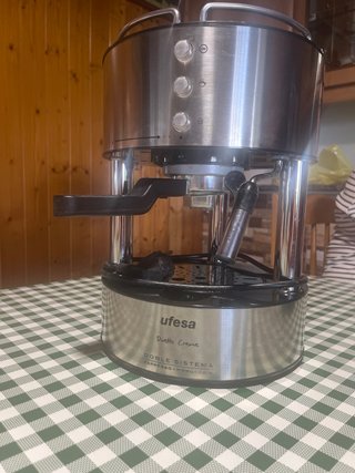 Cafetera Ufesa Duetto Creme