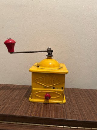 Molinillo de café antiguo marca elma