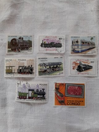 Serie francobolli: Locomotive