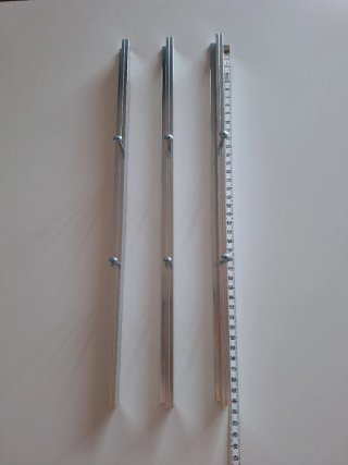 Tiradores aluminio 40 cm