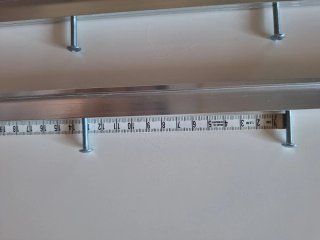 Tiradores aluminio 40 cm