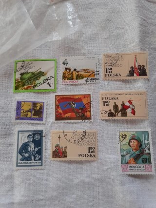 Serie francobolli Esercito Popolare