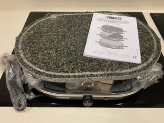 Plancha Piedra Raclette Princess 8 Pers. Nueva.