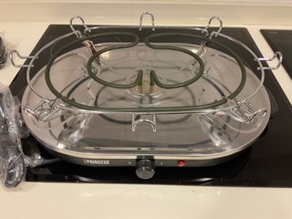 Plancha Piedra Raclette Princess 8 Pers. Nueva.