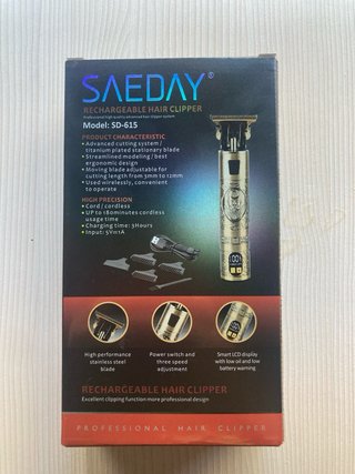 SAEDAY SD-615 Cortapelos Profesional USB