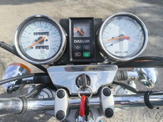 Daelim Advance II 125cc Negra/Verde
