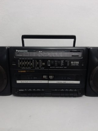 Radio Cassette Panasonic RX-GT810 Doble Deck