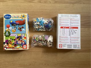 2 Puzzles Disney Mickey Mouse Clubhouse Educa