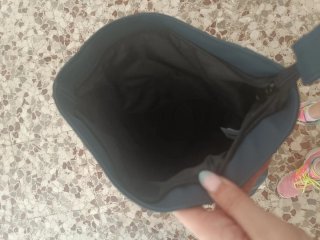 Mochila azul marino