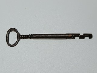 Rara Llave Articulada Antigua de Hierro Forjado