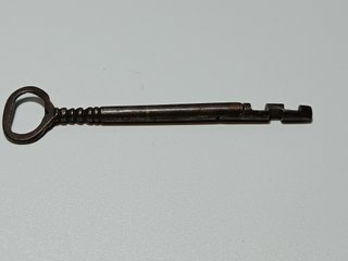 Rara Llave Articulada Antigua de Hierro Forjado