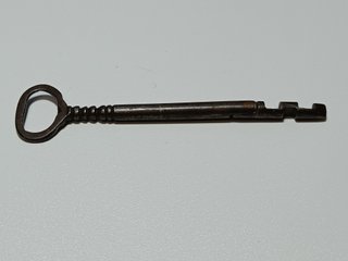 Rara Llave Articulada Antigua de Hierro Forjado