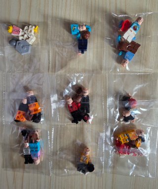 14 Figuras tipo Lego Nuevos Personajes Variados